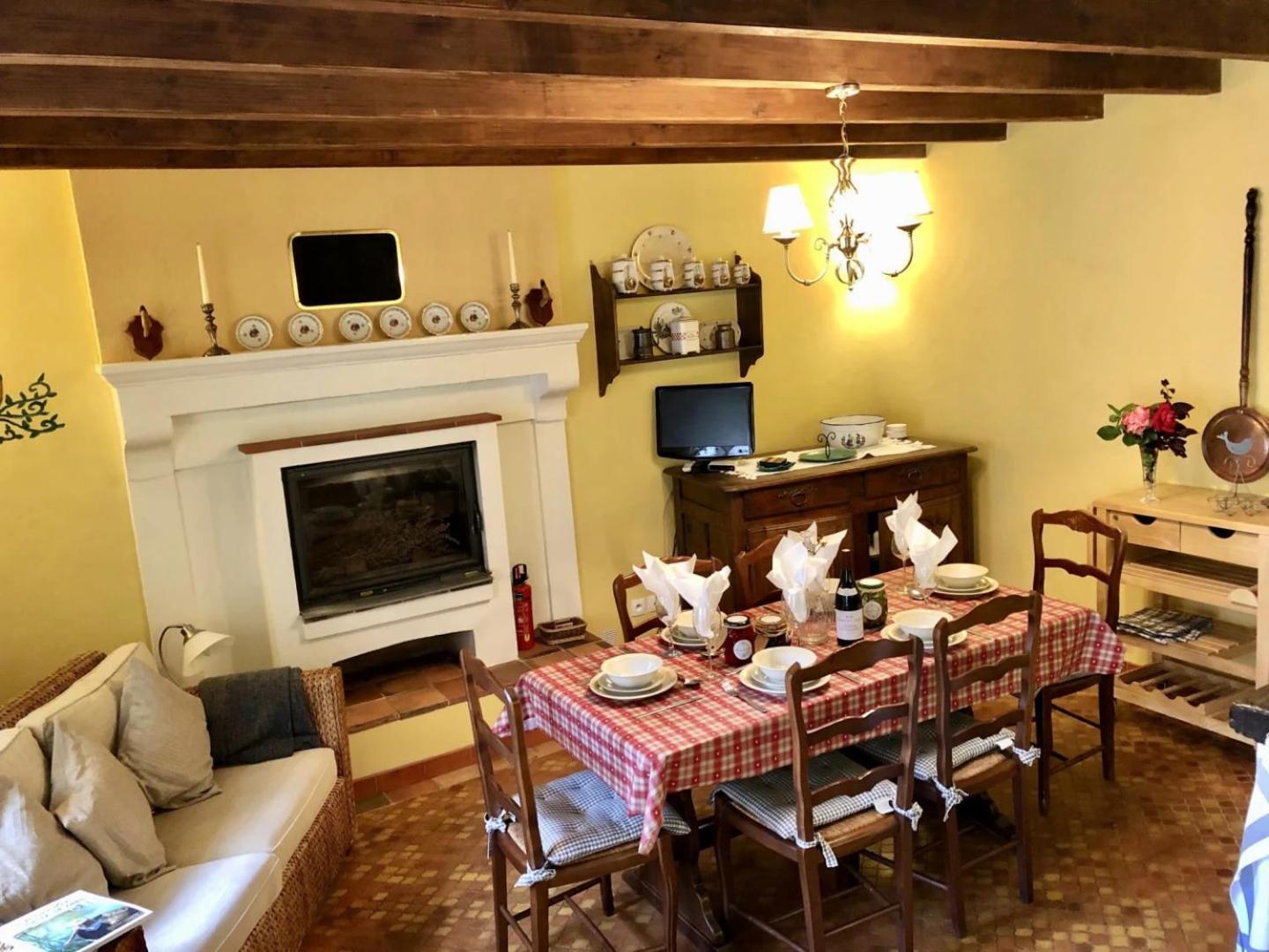 Bois Mort Farm Villa Gourgé Eksteriør bilde