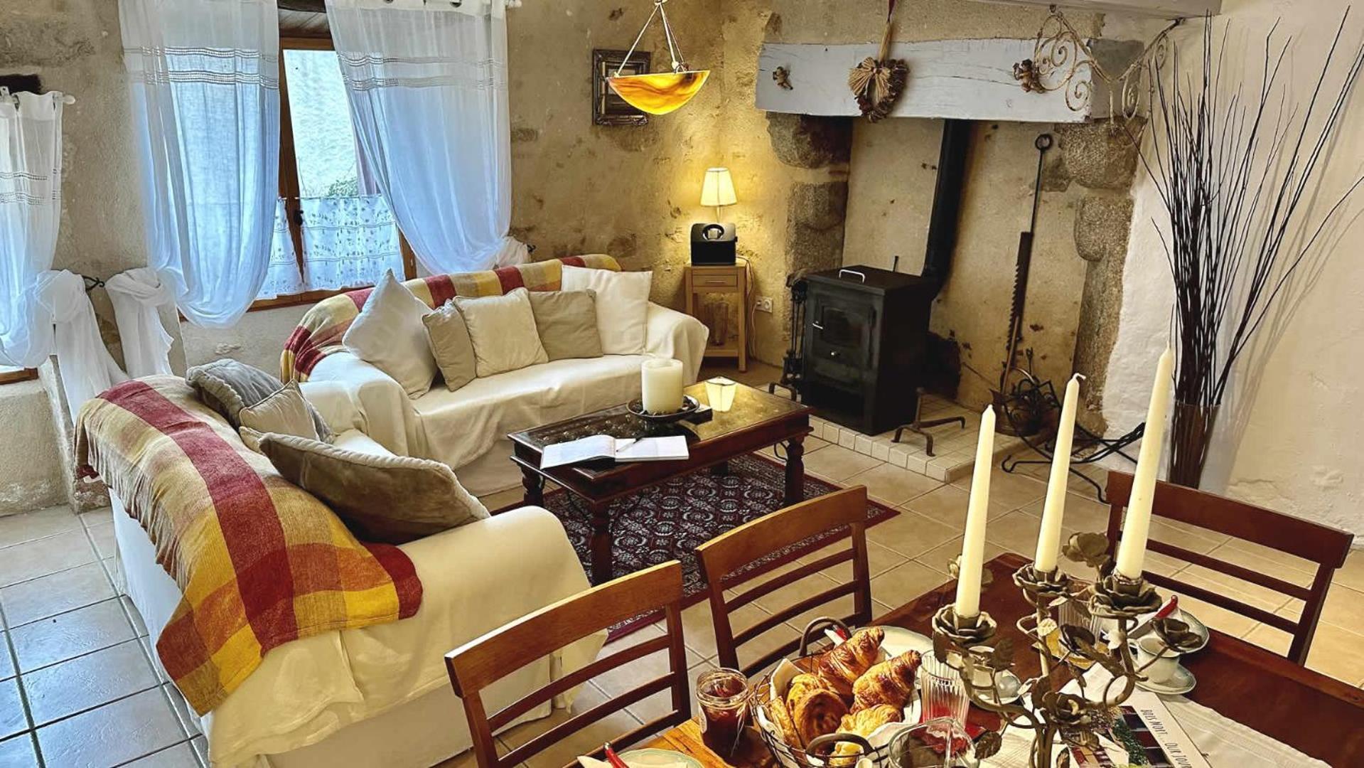 Bois Mort Farm Villa Gourgé Eksteriør bilde